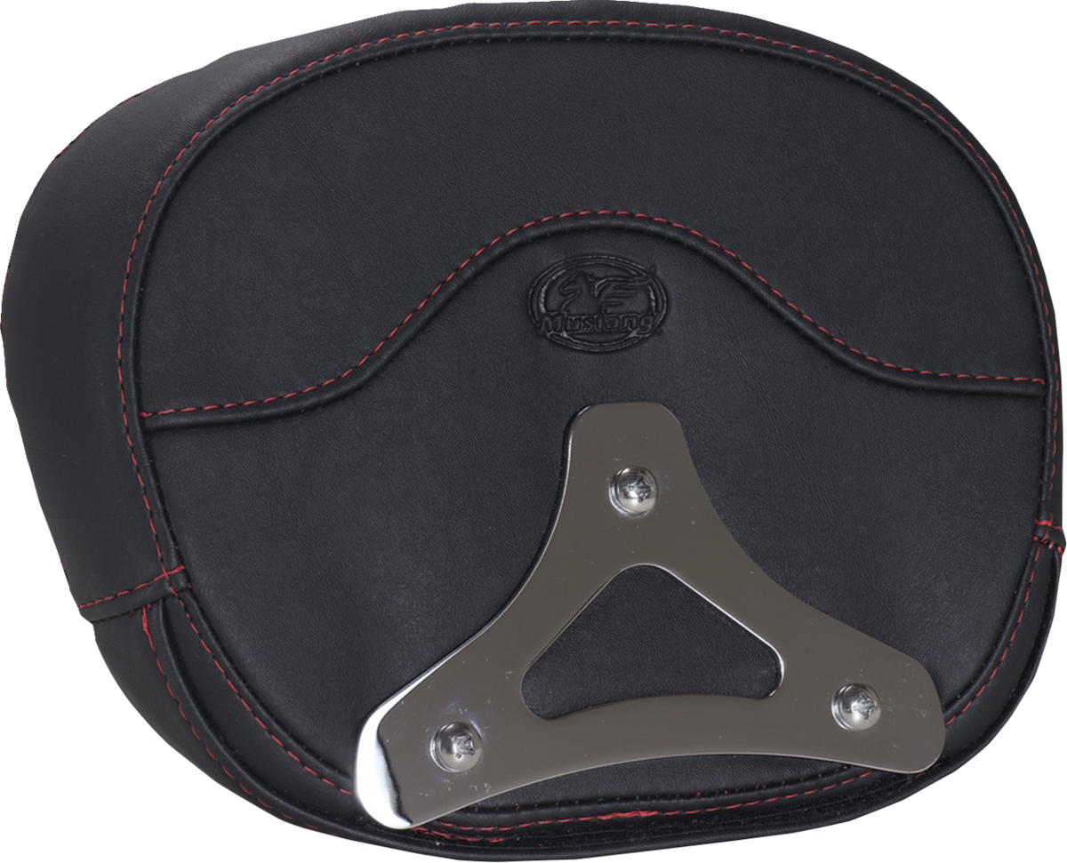 MUSTANG Deluxe Sissy Bar Pad - Diamond - Dark Cherry Stitch - FLT/FLH '23-'25 88450DC — image 2