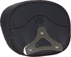 MUSTANG Deluxe Sissy Bar Pad - Diamond - Mandarin Orange Stitch - FLT/FLH '23-'25 88450MO — image 2