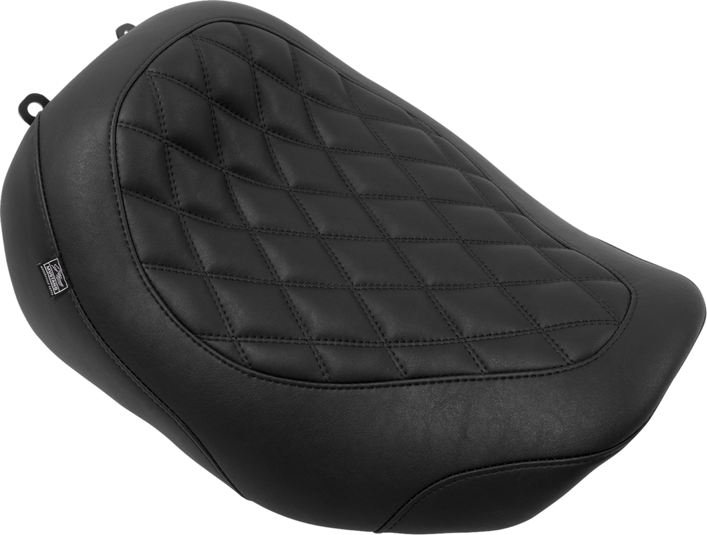 MUSTANG Wide Tripper™ Seat - Solo - Black Stitching - FLT/FLH '23-'25 88503 — image 1