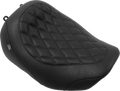 MUSTANG Wide Tripper™ Seat - Solo - Black Stitching - FLT/FLH '23-'25 88503 — image 1