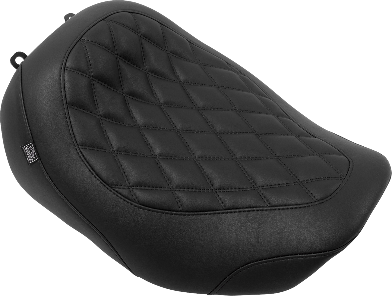MUSTANG Wide Tripper™ Seat - Solo - Black Stitching - FLT/FLH '23-'25 88503 — image 1