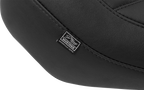 MUSTANG Wide Tripper™ Seat - Solo - Black Stitching - FLT/FLH '23-'25 88503 — image 3