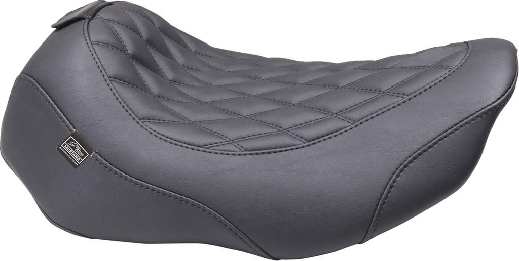 MUSTANG Wide Tripper™ Seat - Solo - Black Stitching - FLT/FLH '23-'25 88503 — image 4