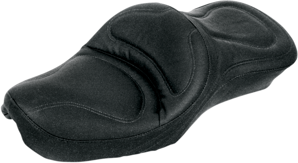 SADDLEMEN Seat - Explorer™ - Without Backrest - Stitched - Black - FXST/FLST '84-'99 8850JS — image 1