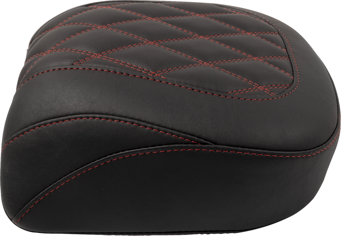 MUSTANG Wide Tripper™ Seat - Passenger - Dark Cherry Stitching - FLT/FLH '23-'25 88511DC — image 1