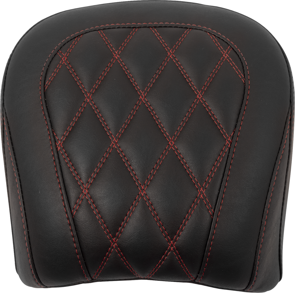 MUSTANG Wide Tripper™ Seat - Passenger - Dark Cherry Stitching - FLT/FLH '23-'25 88511DC — image 2
