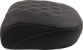 MUSTANG Wide Tripper™ Seat - Passenger - Gun Metal Stitching - FLT/FLH '23-'25 88511GM — image 1