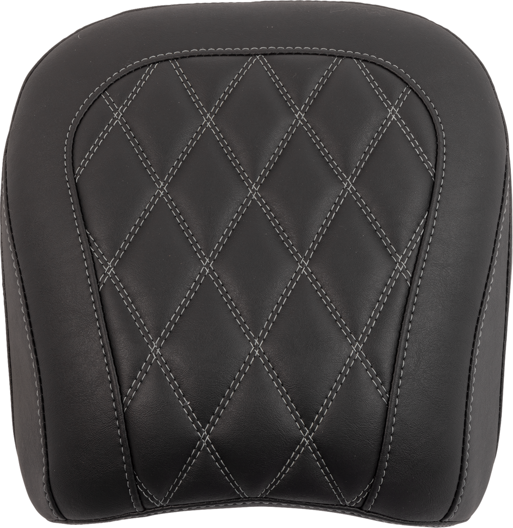 MUSTANG Wide Tripper™ Seat - Passenger - Gun Metal Stitching - FLT/FLH '23-'25 88511GM — image 2