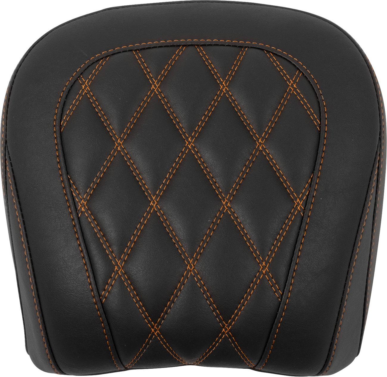 MUSTANG Wide Tripper™ Seat - Passenger - Mandarin Orange Stitching - FLT/FLH '23-'25 88511MO — image 2