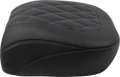 MUSTANG Wide Tripper™ Seat - Passenger - Sky Blue Stitching - FLT/FLH '23-'25 88511SB — image 1