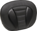 MUSTANG Deluxe Sissy Bar Pad - Black Stitch - FLT/FLH '23-'24 89015 — image 1