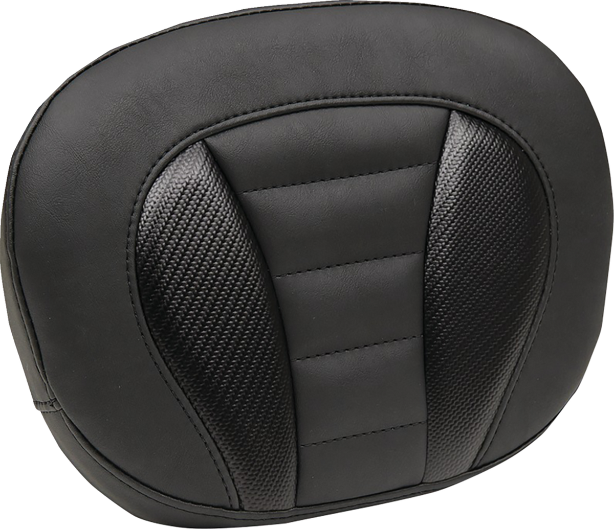 MUSTANG Deluxe Sissy Bar Pad - Black Stitch - FLT/FLH '23-'24 89015 — image 1