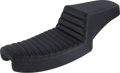 SADDLEMEN Step-Up Seat - Front Tuck-n-Roll - Black - Dyna 891-04-171 — image 1