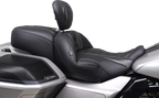MUSTANG Deluxe Driver Backrest - Diamond - Black Stitching - FLT/FLH '23-'25 89460 — image 3