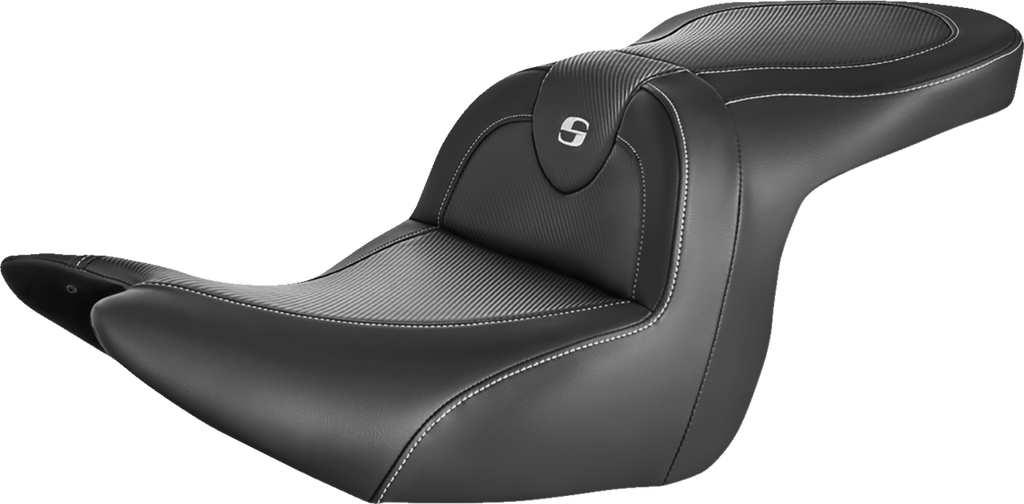 SADDLEMEN Roadsofa™ Seat - Carbon Fiber - without Backrest - FXD '96-'03 896-04-185 — image 2