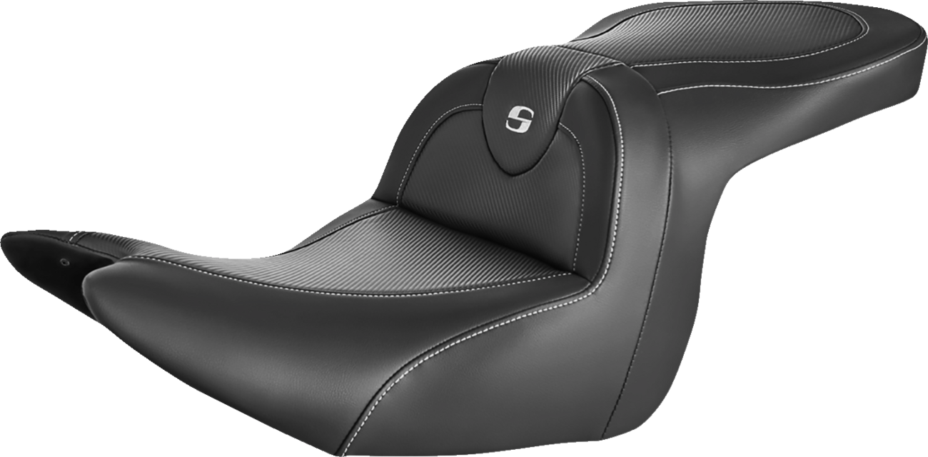 SADDLEMEN Roadsofa™ Seat - Carbon Fiber - without Backrest - FXD '96-'03 896-04-185 — image 2