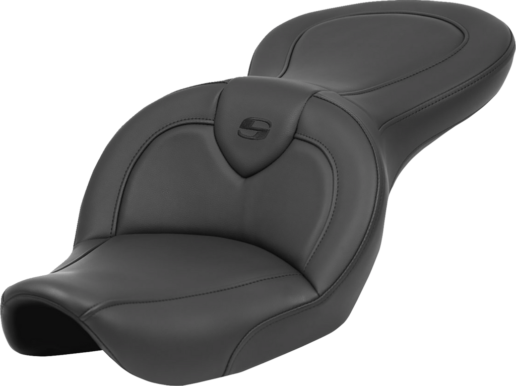 SADDLEMEN Roadsofa™ Seat - without Backrest - Black - FXDWG '96-'23 896-05-187 — image 1
