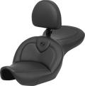 SADDLEMEN Roadsofa™ Seat - with Backrest - Black - FXDWG '96-'23 896-05-187BR — image 1