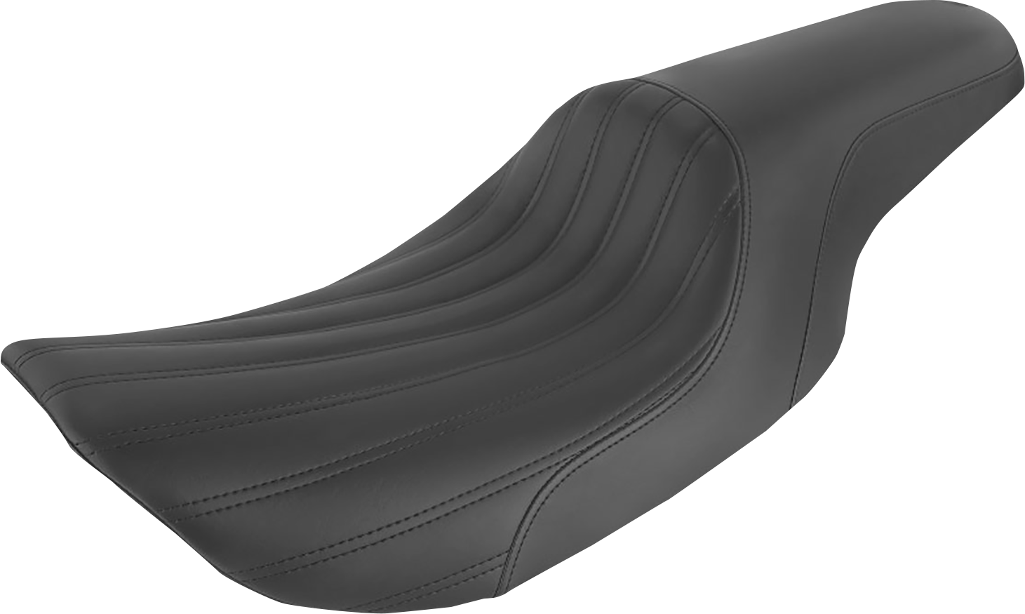 SADDLEMEN Knuckle Profiler™ Seat - Black - FLH '97-'07 897-06-047K — image 1