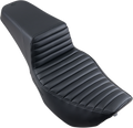 SADDLEMEN Step-Up Seat - Front Tuck-n-Roll - Black - FLHR/FLHX 897-06-171 — image 1