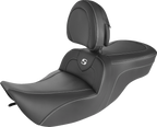 SADDLEMEN Roadsofa™ Seat - Carbon Fiber - with Backrest 897-06-185BR — image 1