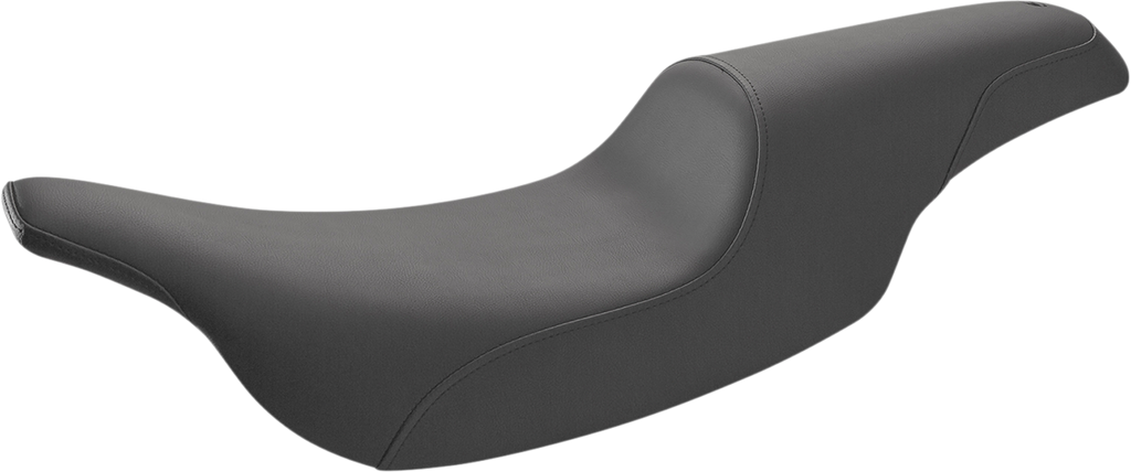 SADDLEMEN Seat - Profiler™ - Black - Smooth - FLH/FLT '97-'07 897-07-047 — image 1
