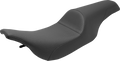 SADDLEMEN Profiler™ Basketweave Seat - Black - FLH/FLT '97-'07 897-07-147 — image 1
