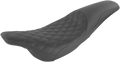 SADDLEMEN Profiler Seat - Front Lattice/Rear Smooth - Black - FLH '97-'07 897-07-149 — image 1