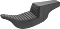 SADDLEMEN Step-Up Seat - Front Tuck-n-Roll - Black 897-07-171 — image 1