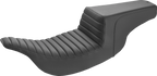 SADDLEMEN Step-Up Seat - Front Tuck-n-Roll - Black 897-07-171 — image 1