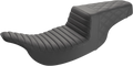 SADDLEMEN Step-Up Seat - Front Tuck-n-Roll/Rear Lattice Stitch - Black 897-07-176 — image 1