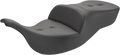 SADDLEMEN Pillow-Top Roadsofa™ Seat - Black - FLH/FLT '99-'07 897-07-181 — image 1