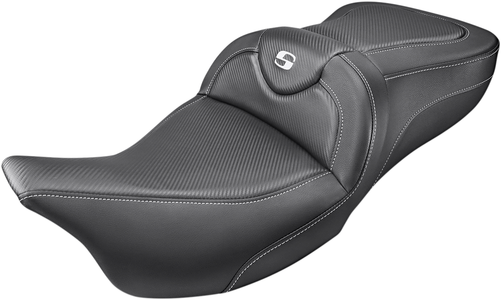 SADDLEMEN Roadsofa™ Seat - Carbon Fiber - without Backrest - '97-'07 FL 897-07-185 — image 2