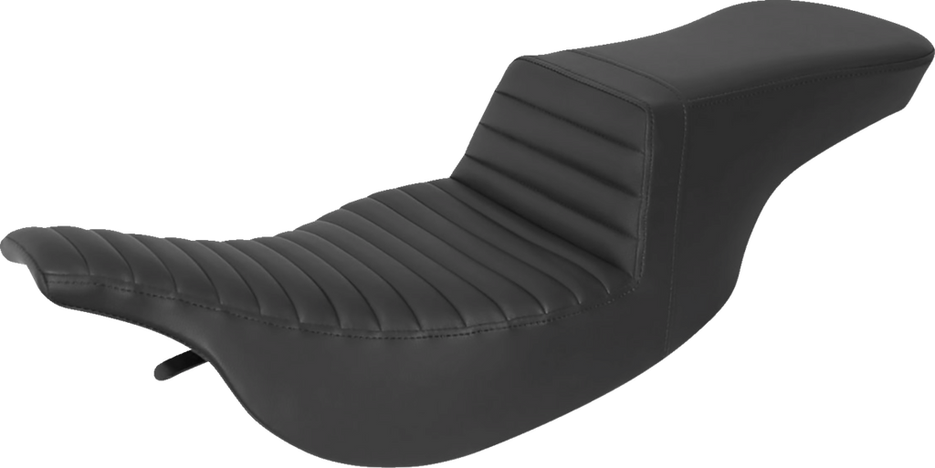 SADDLEMEN Tour Step-Up Seat -Tuck-n-Roll - Black - FL '97-'07 897-07-191 — image 1