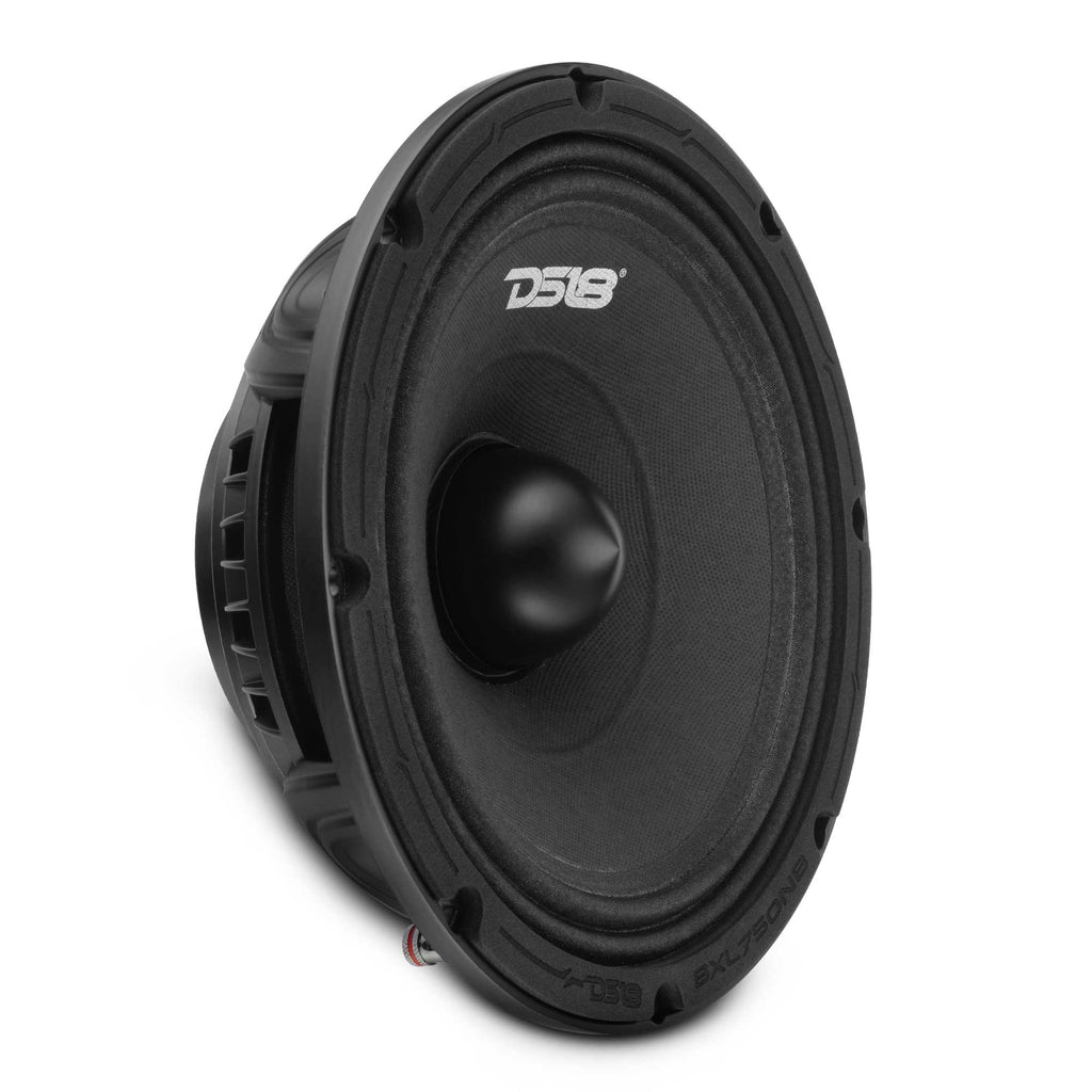 DS18 8XL750NB-4 8" Midrange Loudspeaker with Neodymium Rings and Aluminum Bullet | 375 Watts RMS 4-Ohm — image 1