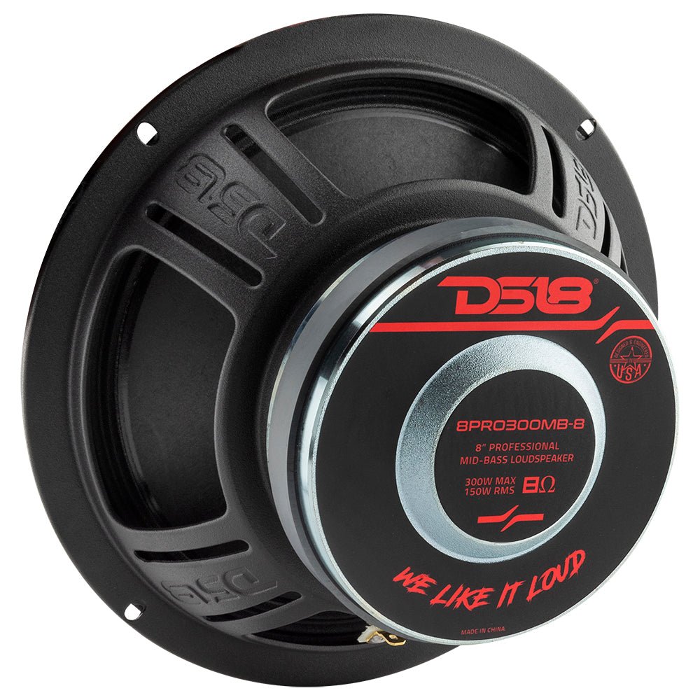 DS18 8PRO300MB-8 8" Mid-Bass Loudspeaker 150 Watts Rms 8-Ohm — image 4