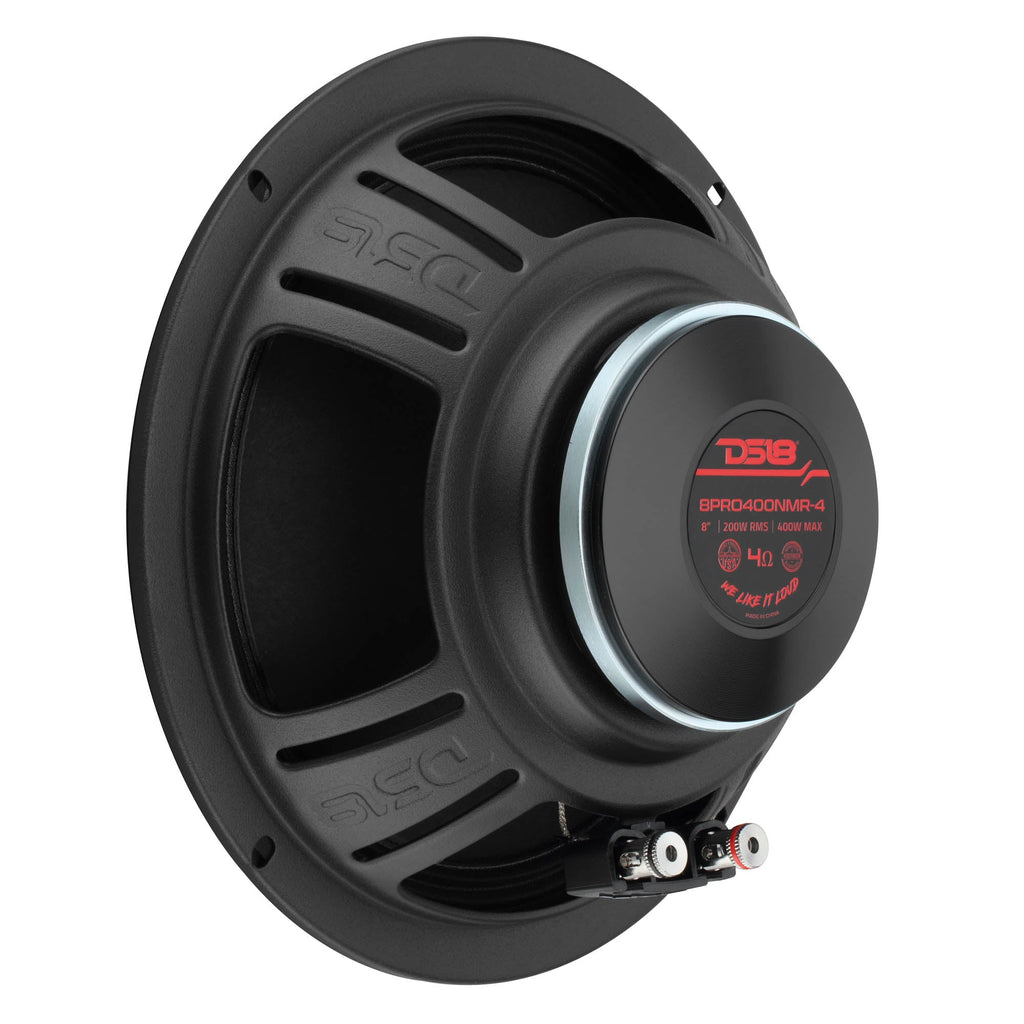 DS18 8PRO400NMR-4 8” High-Sensitivity Professional Midrange Loudspeaker with Neodymium Magnet | 200W RMS 4-Ohm — image 4