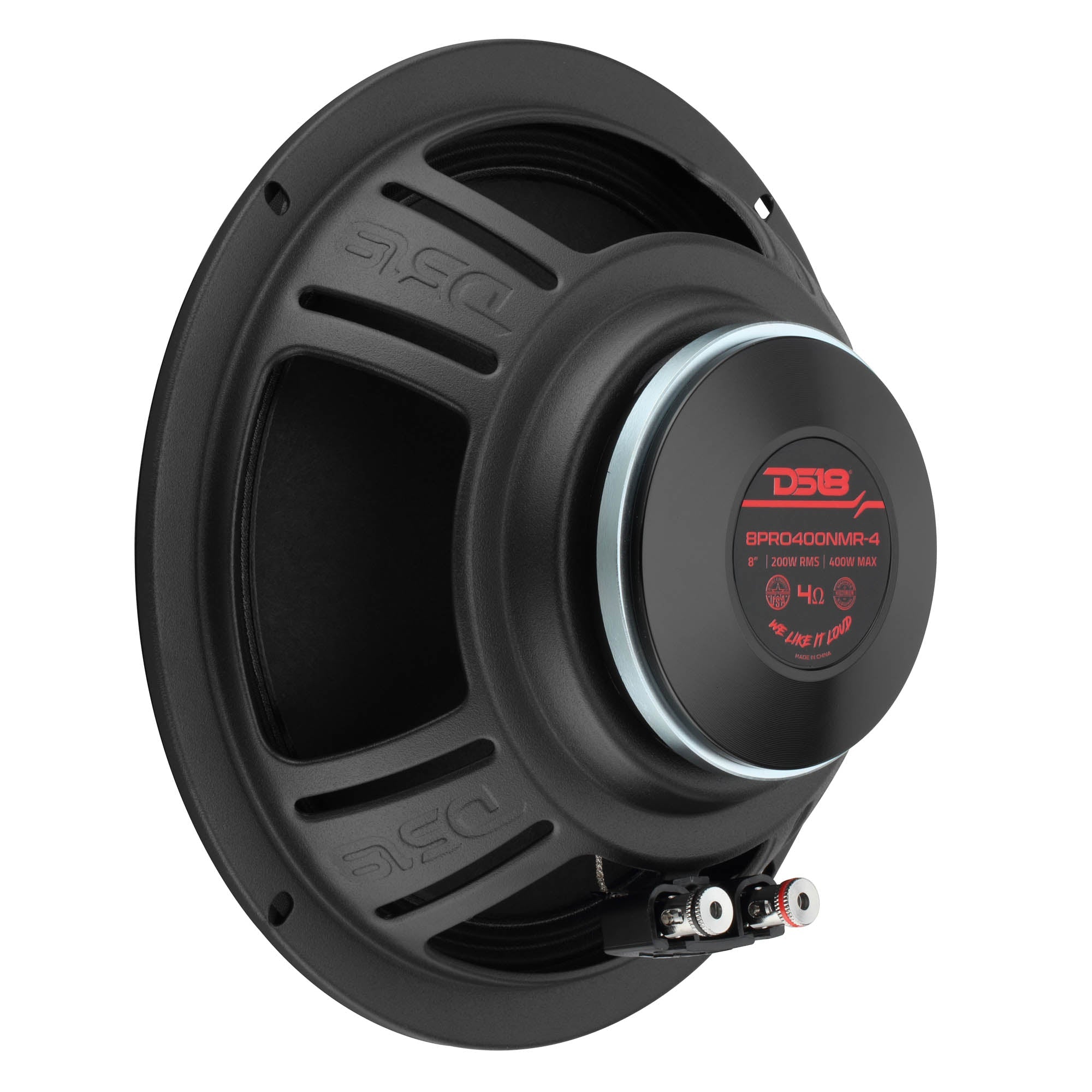 DS18 8PRO400NMR-4 8” High-Sensitivity Professional Midrange Loudspeaker with Neodymium Magnet | 200W RMS 4-Ohm — image 4