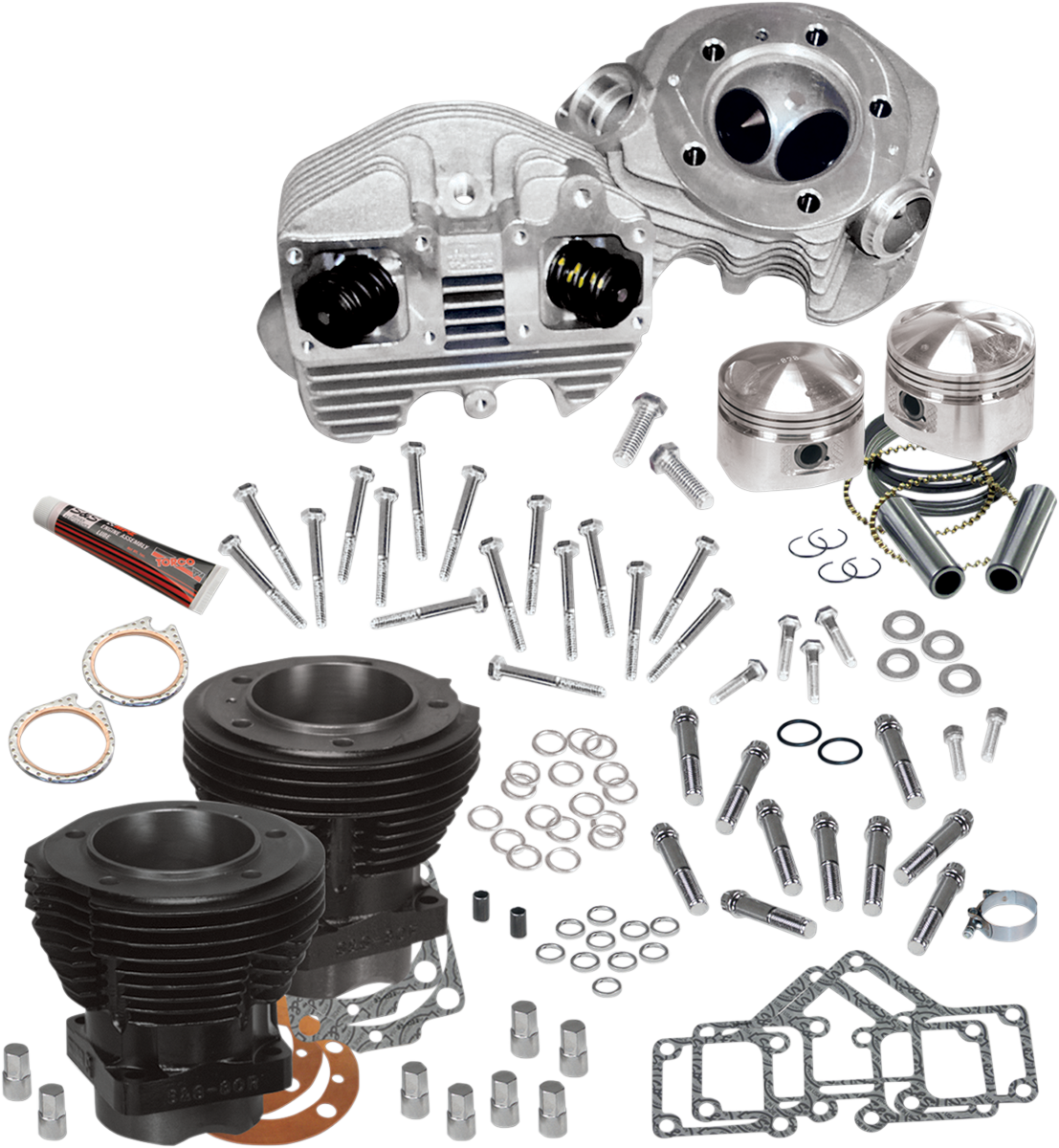S&S CYCLE Top End Kit - 3.4375" Bore - 74" Big Twin '66-'84 90-0097 — image 1