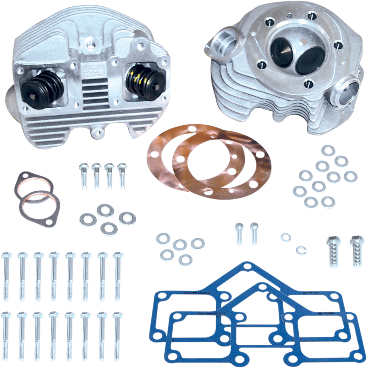 S&S CYCLE Cylinder Head Kit - Super Stock® - Single Plug - O-Ring Style - Big Twin 90-1496 — image 1