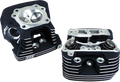 S&S CYCLE Cylinder Head Kit - Super Stock™ - Black - Evolution Big Twin '88-'99 90-1504 — image 1