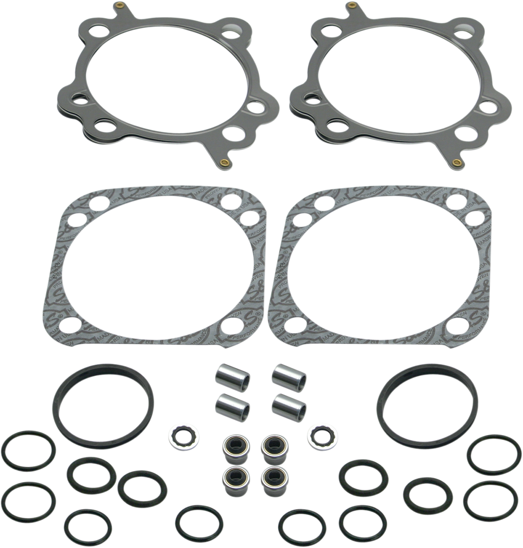 S&S CYCLE Top End Gasket Kit - 4-1/8" - Big Twin 90-9510 — image 1