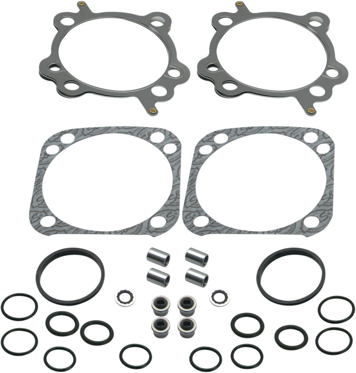 S&S CYCLE Top End Gasket Kit - 4-1/8" - Big Twin 90-9510 — image 1