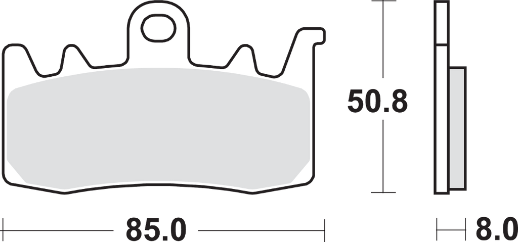 SBS HS Brake Pads 900HS — image 2