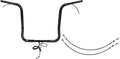 FAT BAGGERS INC. EZ Install Wired 1-1/4" Round Top Handlebar Kit - 16" - Black 901516-B — image 1