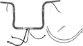 FAT BAGGERS INC. EZ Install Wired 1-1/4" Round Top Handlebar Kit - 14" - Chrome 902514 — image 1