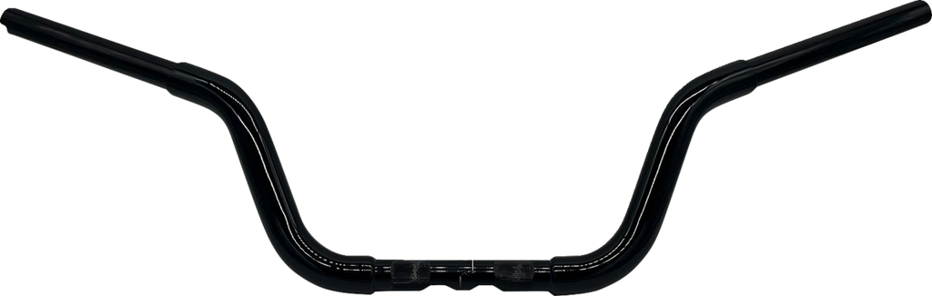 FAT BAGGERS INC. 1-1/4" EZ Install Round Top Handlebar - 8" - Black 903008-B — image 1