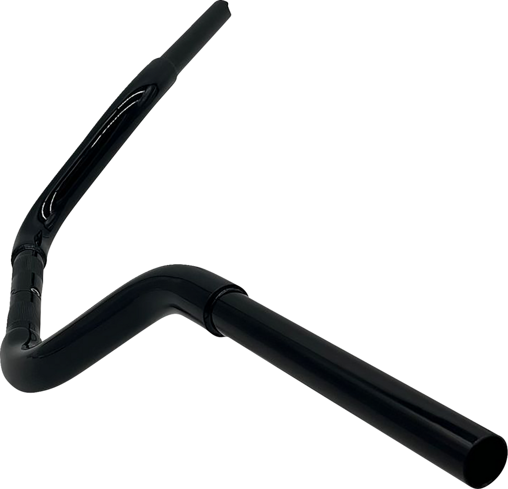 FAT BAGGERS INC. 1-1/4" EZ Install Round Top Handlebar - 8" - Black 903008-B — image 2
