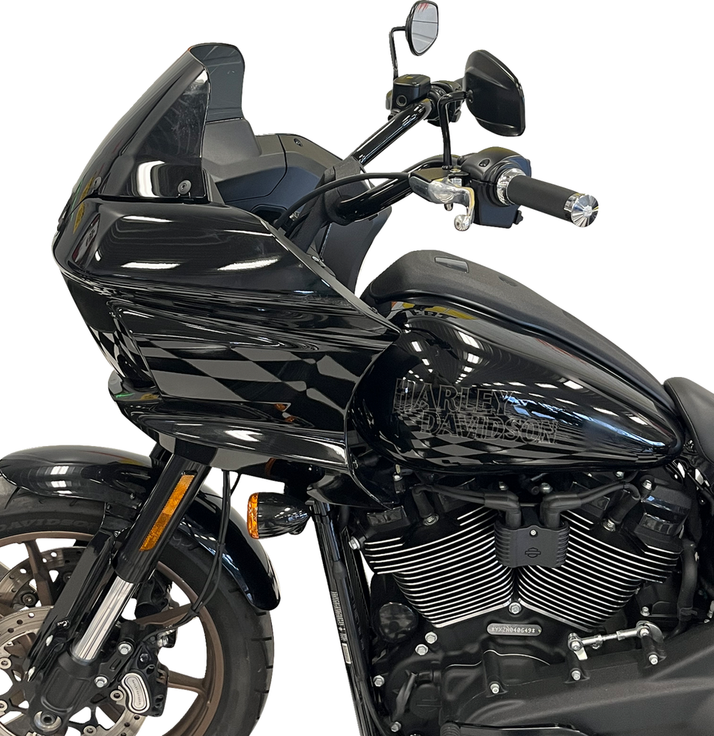 FAT BAGGERS INC. 1-1/4" EZ Install Round Top Handlebar - 8" - Black 903008-B — image 3