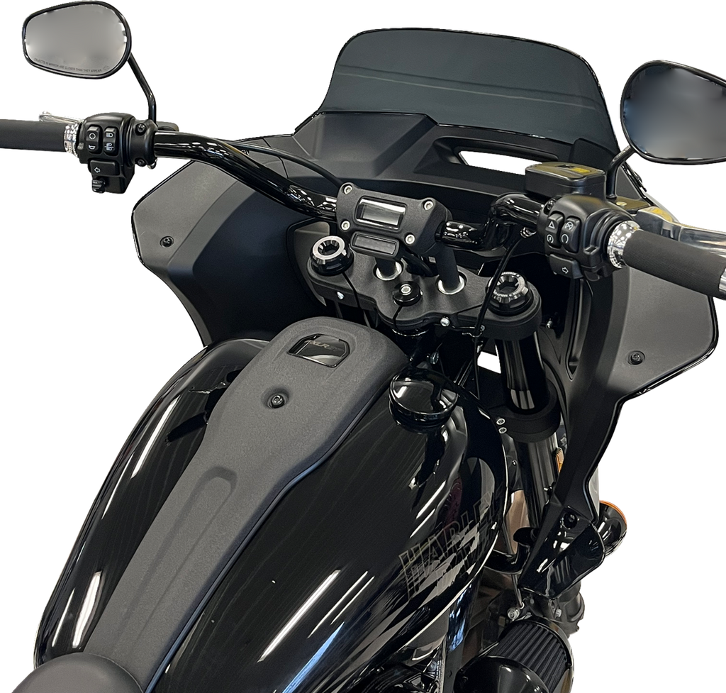 FAT BAGGERS INC. 1-1/4" EZ Install Round Top Handlebar - 8" - Black 903008-B — image 5